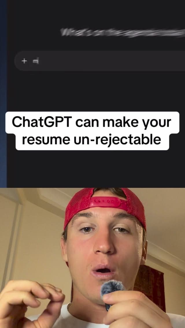 Instagram cover: The ChatGPT resume workflow